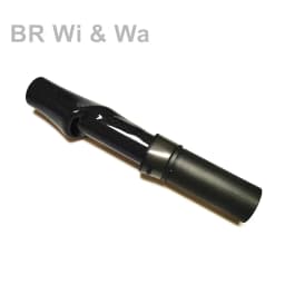 BR Wi & Wa Carbon Reel Seat 3K Woven Carbon Fiber Body With FUJI Hood DIY Spinng Fishing Rod Casting Rod Repair Building 1PCS