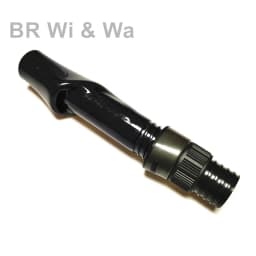 BR Wi & Wa Carbon Reel Seat 3K Woven Carbon Fiber Body With FUJI Hood DIY Spinng Fishing Rod Casting Rod Repair Building 1PCS