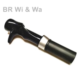 BR Wi & Wa Carbon Reel Seat 3K Woven Carbon Fiber Body With FUJI Hood DIY Spinng Fishing Rod Casting Rod Repair Building 1PCS