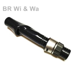 BR Wi & Wa Carbon Reel Seat 3K Woven Carbon Fiber Body With FUJI Hood DIY Spinng Fishing Rod Casting Rod Repair Building 1PCS