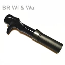 BR Wi & Wa Carbon Reel Seat 3K Woven Carbon Fiber Body With FUJI Hood DIY Spinng Fishing Rod Casting Rod Repair Building 1PCS