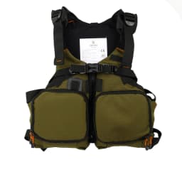 Professional Fishing Vest Kayak Life Jacket Lightweight Adjustable Fishing Vest with Whistle Mesh Breathable Multiple pockets