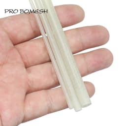 Pro Bomesh 1.43-1.56m 3 Section Hollow Fiber Glass Trout Fishing Rod Blank Travel Fishing Rod Building DIY Component Repair Pole