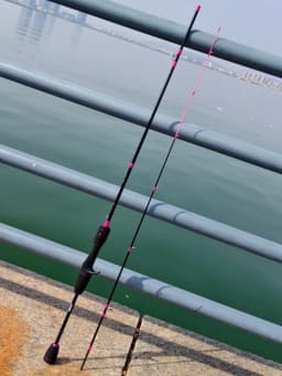 Hunting Goddess 1.35/1.5/1.68/1.8m 5 Feet UL Supper Light Pink Solid Tip Fast Action Carbon Fishing Rod Girl Female Casting Rod