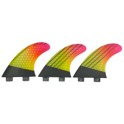 UPSURF FCS FINS M Honeycomb Fiber Surfboard Fins Double Tabs 1 Base Surf Fin High Porformance Surfing Fin Quilhas