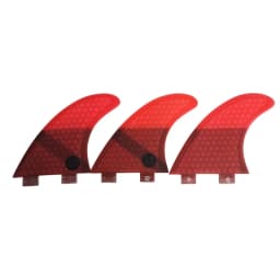 UPSURF FCS FINS M Honeycomb Fiber Surfboard Fins Double Tabs 1 Base Surf Fin High Porformance Surfing Fin Quilhas