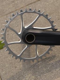 PASS QUEST ROUND Black and Silver Narrow Wide Chainring 30T-44T for SHIMAN* M6100 M7100 M8100 M9100 Direct Mount Crank