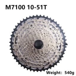 Shimano SLX CS-M7100 Cassette 12s For Mountain Bike Riding Parts Original 12 Speed 10-51T 10-45T