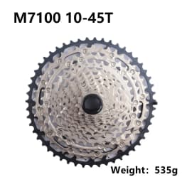 Shimano SLX CS-M7100 Cassette 12s For Mountain Bike Riding Parts Original 12 Speed 10-51T 10-45T