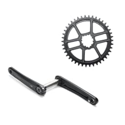 SENICX PR3 Gravel Bike Crankset 40T/42T/44T chainring 165mm 170mm 175mm Crank 10/11S Speed 24MM