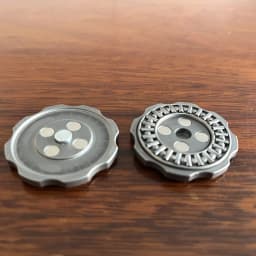 EDC Titanium Alloy Mini Scarab Magnetic Decompression Push Brand Toys Pendant Adult Decompression Gift Outdoor Tools