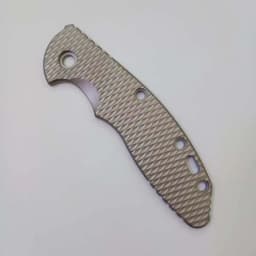 1 Pc Custom Titanium Alloy Knife Handle Scales for Rick Hinderer XM18 3.5 Knives DIY Accessories