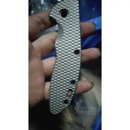1 Pc Custom Titanium Alloy Knife Handle Scales for Rick Hinderer XM18 3.5 Knives DIY Accessories