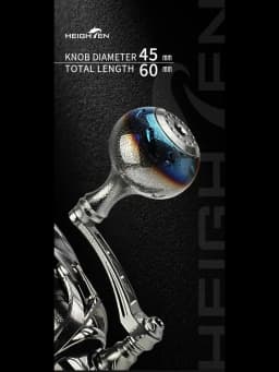 HEIGHTEN Power Handle Knob 30/38/45mm 32g for Shimano Stradic SW Twinpower SW Ultegra 5000-8000 Reel
