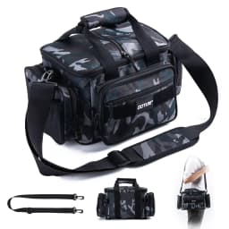Goture Fishing Tackle Bags 38*23*19cm Shoulder Bag High Capacity 600D Oxford Cloth Outdoor Cycling Backpack Camping Picnic Bag