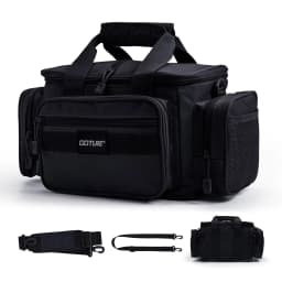 Goture Fishing Tackle Bags 38*23*19cm Shoulder Bag High Capacity 600D Oxford Cloth Outdoor Cycling Backpack Camping Picnic Bag