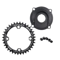 Shimano SLX M7100 M8100 Crank With XCADEY XPOWER 104bcd Power Meter  Deckas 104bcd chainring For M7100 M8100 M9100
