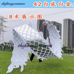 Sale 6M Dragon Dance Costume Fitness Outdoor Carnival Sports Exercise Abdomin Square Performance Funny Toys Group Activities