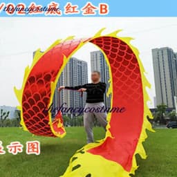 Sale 6M Dragon Dance Costume Fitness Outdoor Carnival Sports Exercise Abdomin Square Performance Funny Toys Group Activities