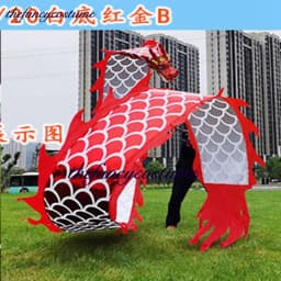 Sale 6M Dragon Dance Costume Fitness Outdoor Carnival Sports Exercise Abdomin Square Performance Funny Toys Group Activities