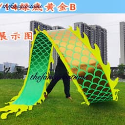 Sale 6M Dragon Dance Costume Fitness Outdoor Carnival Sports Exercise Abdomin Square Performance Funny Toys Group Activities