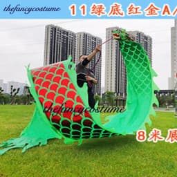 Sale 6M Dragon Dance Costume Fitness Outdoor Carnival Sports Exercise Abdomin Square Performance Funny Toys Group Activities