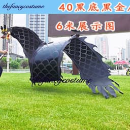 Sale 6M Dragon Dance Costume Fitness Outdoor Carnival Sports Exercise Abdomin Square Performance Funny Toys Group Activities