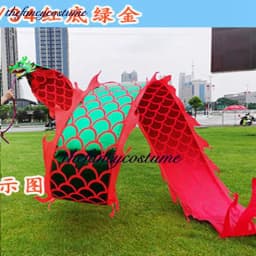 Sale 6M Dragon Dance Costume Fitness Outdoor Carnival Sports Exercise Abdomin Square Performance Funny Toys Group Activities
