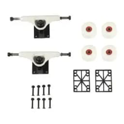 City run 5inch Skateboard truck wheels complete kit with 55*32mm wheels Double rocker skateboard Street Truck Wheels Parts