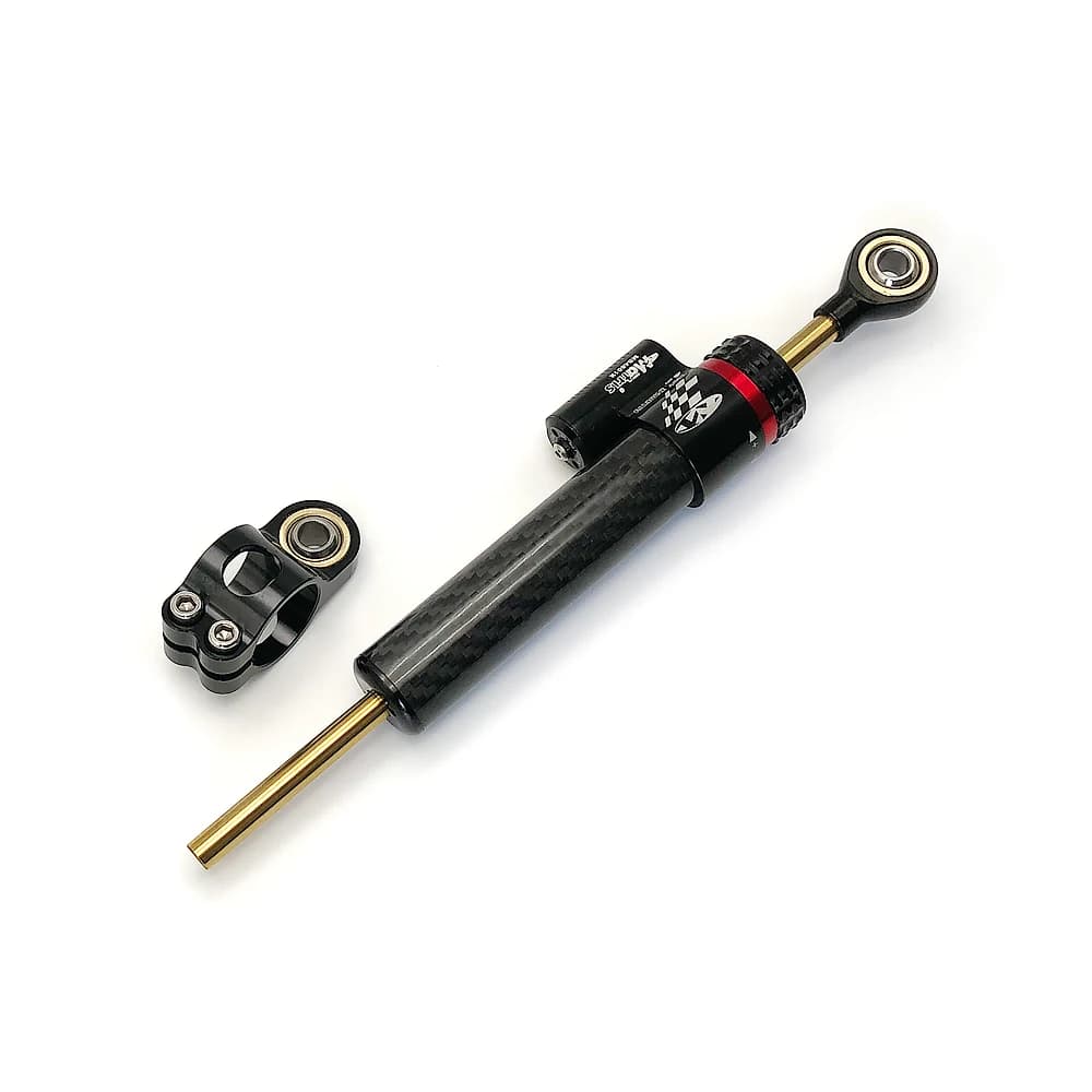 For Dualtron Thunder CNC Stabilizer Fiber Carbon Dampers Accessories Spare Parts Adjustable Electric Scooter Steering Damper