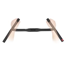 ZNIINO New Carbon Modify Gravel H Handlebar Big Flare Bar Cycle Cross Road MTB Bike Handlebars Carbon Fiber Travelling Bicycle