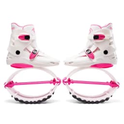 TFAN JUMP Kangaroo Jump Shoes Workout Jumpers Gen II Series NEW PINK WHITE