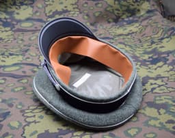Cosplay German Elite Officer Hat Officer Army Cap W Chin Cords Reenactment
