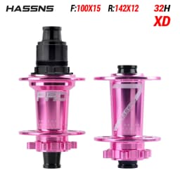 HASSNS PRO7 HG/XD/MS  Bicycle Hub 24/32Holes J-Bend Spokes THRU Axle 12X142/148MM   Sealed Bearing for  Mountain Bike Freehub
