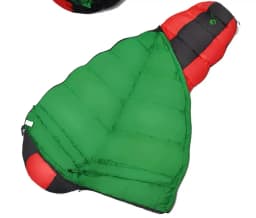 JUNGLE KING CY0901 850g 1850g New Thickening Fill Four Holes Cotton Sleeping Bag Outdoor Camping Mountaineering Mummy Movement