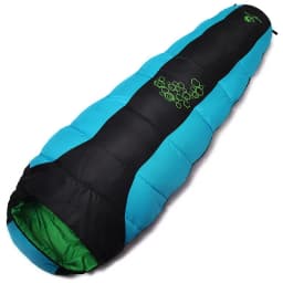 JUNGLE KING CY0901 850g 1850g New Thickening Fill Four Holes Cotton Sleeping Bag Outdoor Camping Mountaineering Mummy Movement