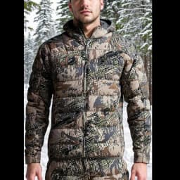 Men's Kelvin Light Down Jacket Winter Camouflage Fishing Hunting Suit