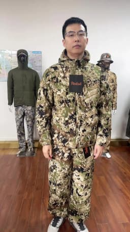 Men's Kelvin Light Down Jacket Winter Camouflage Fishing Hunting Suit