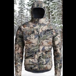Men's Kelvin Light Down Jacket Winter Camouflage Fishing Hunting Suit