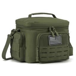 Tactical Thermal Cooler Bag Outdoor Heavy Duty Lunch Box Work Leakproof Insulated Durable Lunch Bag for Men Meal Camping Picnic