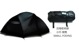 Silicone Coated Backpacking Tent, Lightweight for 4Season Outdoor Camping,Hiking,MSR Style, Includes Footprint, High Waterproof