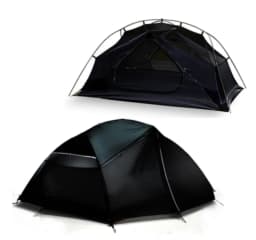 Silicone Coated Backpacking Tent, Lightweight for 4Season Outdoor Camping,Hiking,MSR Style, Includes Footprint, High Waterproof
