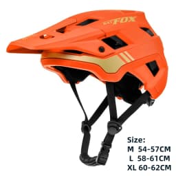 BATFOX Bike Helmet Men's Bicycle Helmet MTB Casco Bicicleta Mountain Bike Casco Ciclismo Hombre Matte Black Cycling Helmets