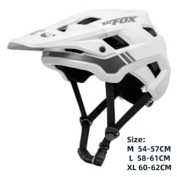BATFOX Bike Helmet Men's Bicycle Helmet MTB Casco Bicicleta Mountain Bike Casco Ciclismo Hombre Matte Black Cycling Helmets