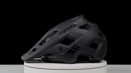 BATFOX Bike Helmet Men's Bicycle Helmet MTB Casco Bicicleta Mountain Bike Casco Ciclismo Hombre Matte Black Cycling Helmets