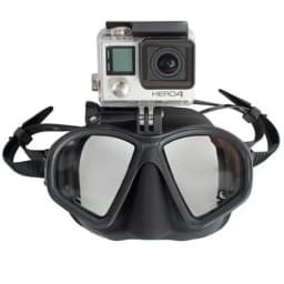 Low Volume Dive Mask Tempered Glasses Lens,Myopia Diving Mask,Spearguns Scuba Gear ,with Camera Mount,anti-fog for Narrow Face