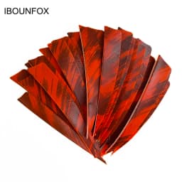 50pcs 3/4/5inch Archery Arrow Feather Fletching Ink Painting High Quality Real Archery Fletches Bow And Arrow Accessories
