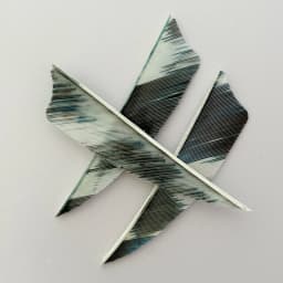50pcs 3/4/5inch Archery Arrow Feather Fletching Ink Painting High Quality Real Archery Fletches Bow And Arrow Accessories