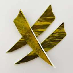 50pcs 3/4/5inch Archery Arrow Feather Fletching Ink Painting High Quality Real Archery Fletches Bow And Arrow Accessories