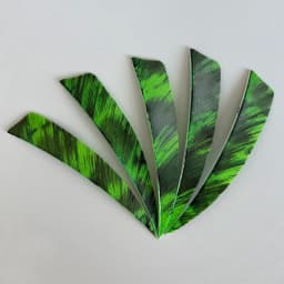 50pcs 3/4/5inch Archery Arrow Feather Fletching Ink Painting High Quality Real Archery Fletches Bow And Arrow Accessories
